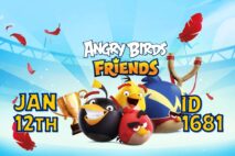 Angry Birds Friends 2026 Tournament T1681 On Now!