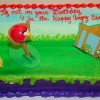 Angry Birds Bifday cake from Safeway