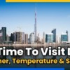 Best Time To Visit Dubai – Weather, Temperature & Season