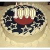 1000 comment cake! 