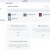 FB app settings