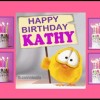 Happy birthday Kathy