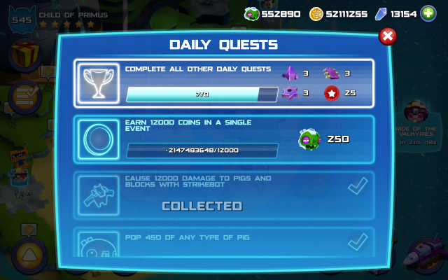 Daily Quest – 12k Coins Single Event