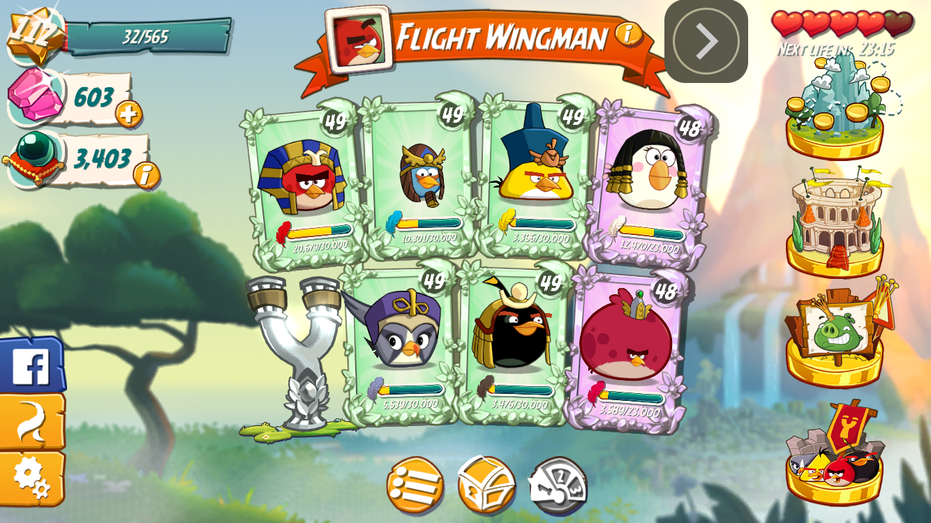 Angry birds 2 screenshot
