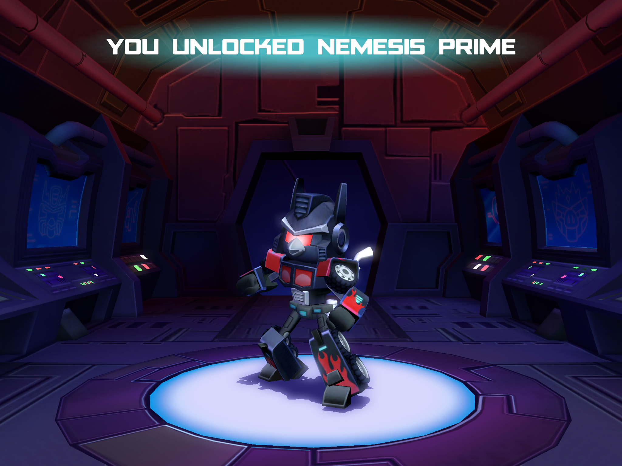 I unlocked Nemesis Prime!