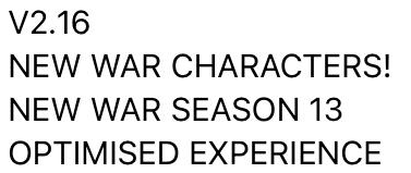 The new features of this update
