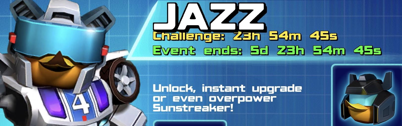 The event banner for Jazz
