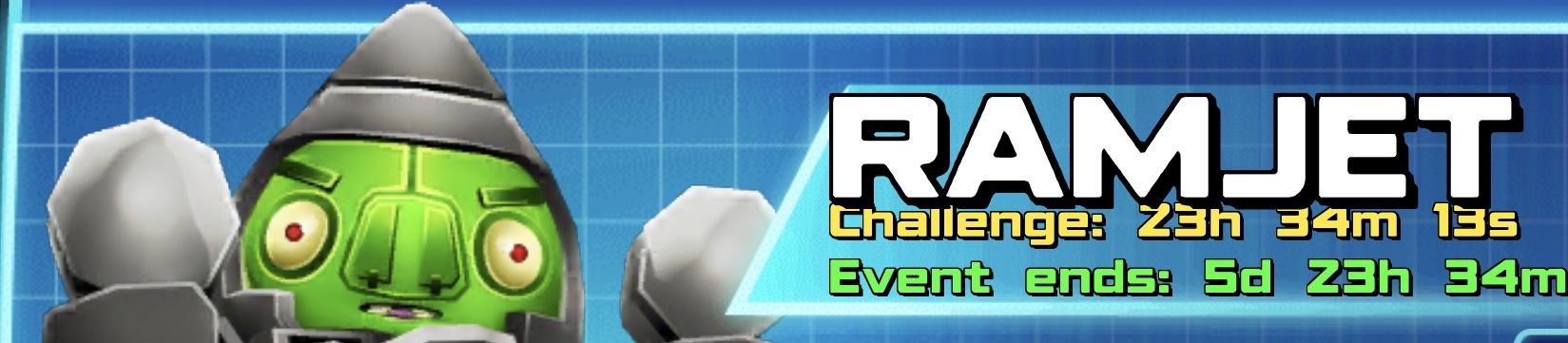 The event banner for Ramjet