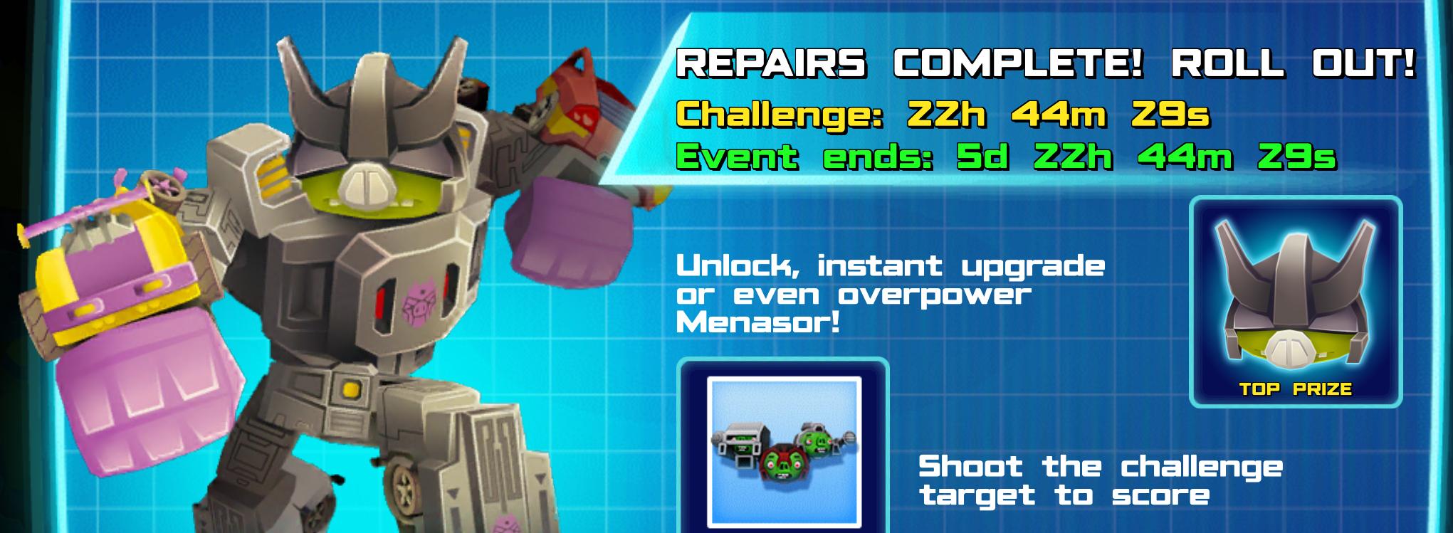 (Part of) The event banner for Superion