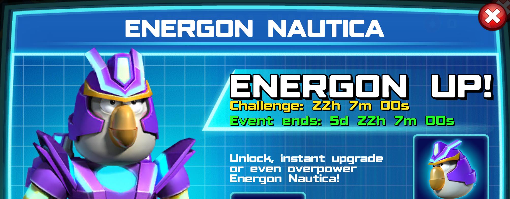 (Part of) The event banner for Energon Nautica