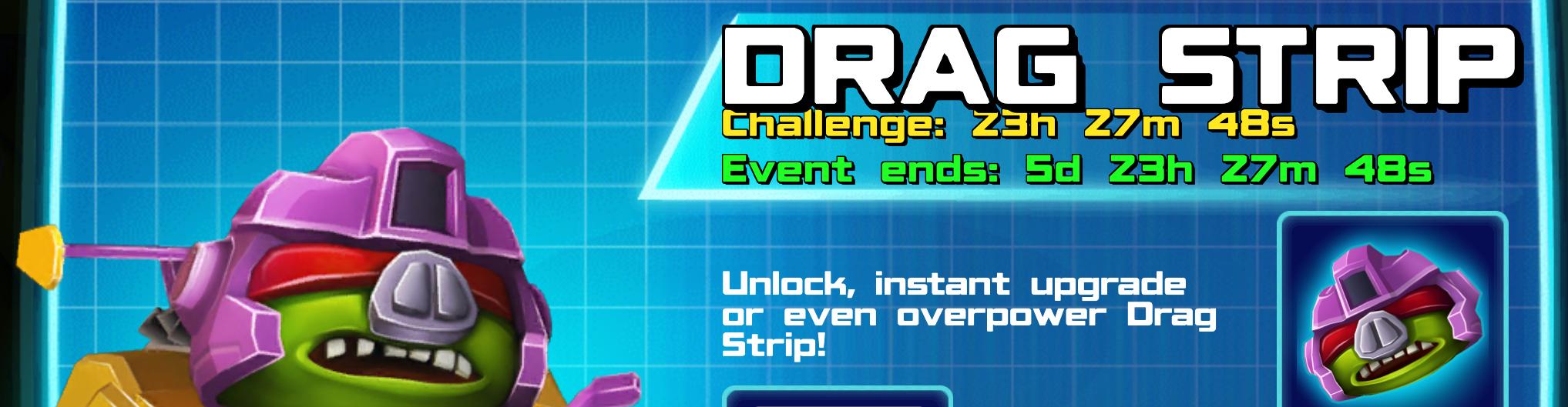 (Part of) The event banner for Drag Strip