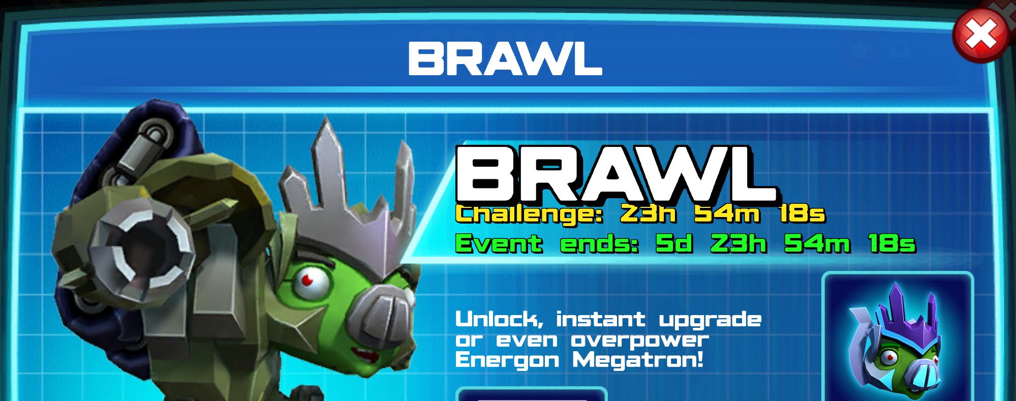 (Part of) The event banner for Brawl