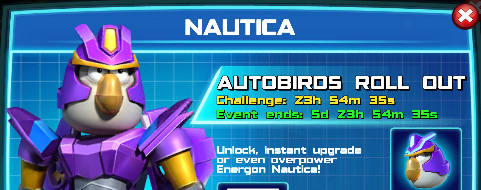 (Part of) The event banner for Nautica