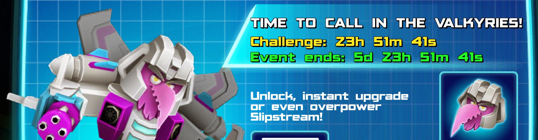(Part of) The event banner for Slipstream