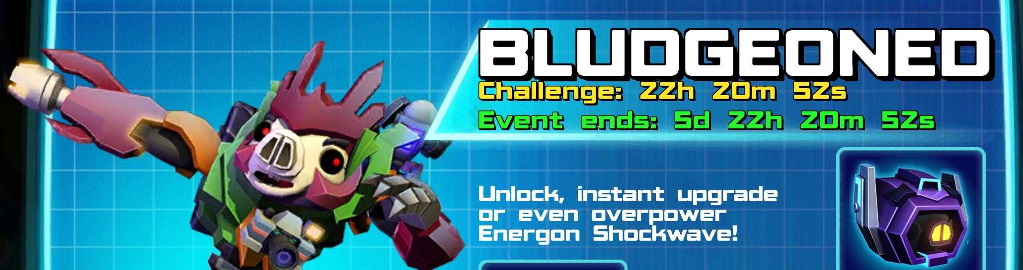 (Part of) The event banner for Bludgeon