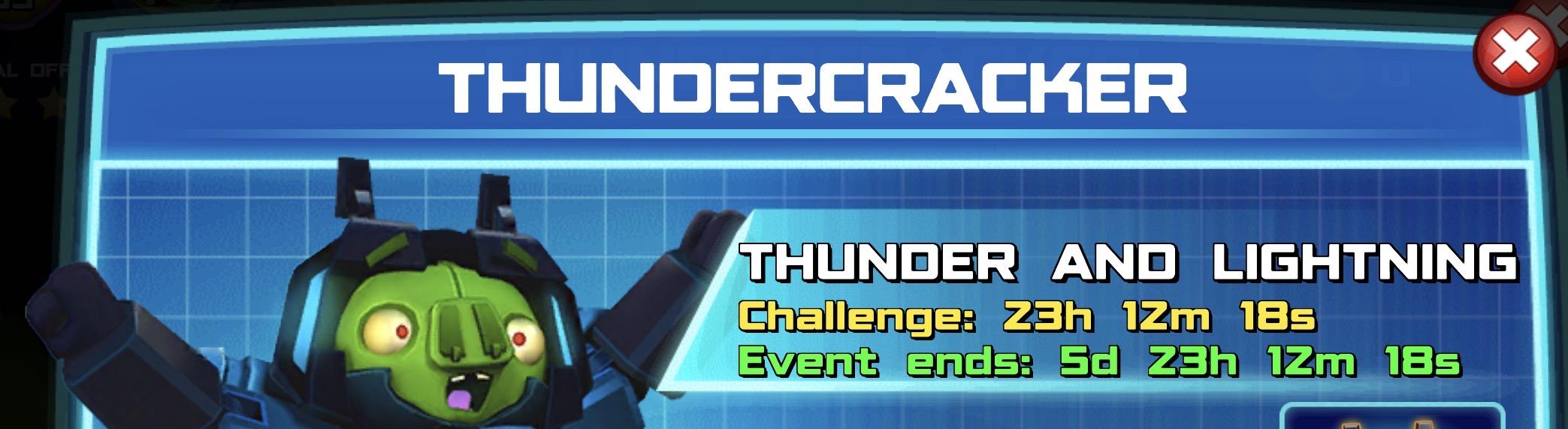 (Part of) The event banner for Thundercracker
